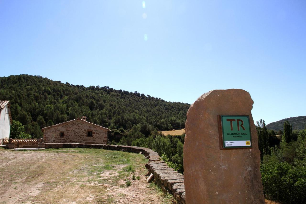 La Torreta D'Olius Villa Exteriör bild